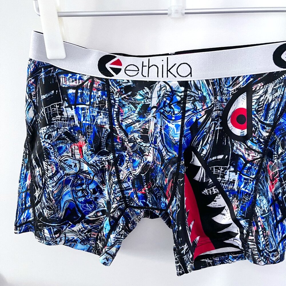 ETHIKA BOXER BRIEF MEN'S MEDIUM BOMBER BASQ